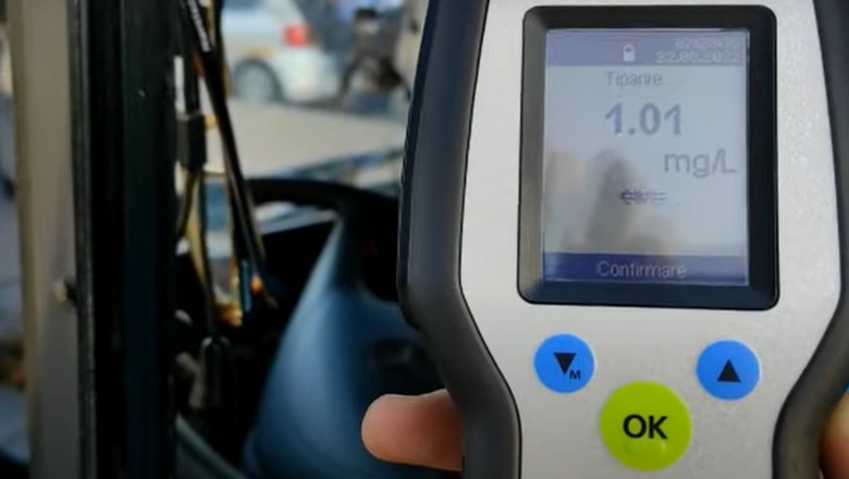 Un sofer de autocar care transporta 50 de persoane a fost prins beat la volan la 7.30 dimineata Imagine