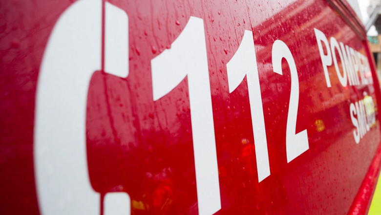 Un sofer in varsta de 37 de ani a murit in urma coliziunii dintre doua TIR-uri si un autoturism Imagine