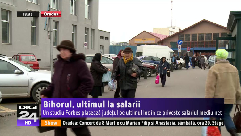Un studiu Forbes plaseaza Bihorul pe ultimul loc in ceea ce priveste salariul mediu net in 2014 Imagine