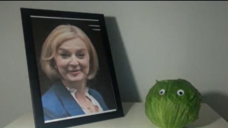Un tabloid britanic a lansat o provocare virala: Liz Truss versus o laptuca Imagine