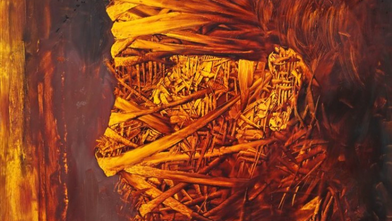 Un tablou al pictorului roman Adrian Ghenie s-a vandut cu 100.000 de euro la licitatie Imagine