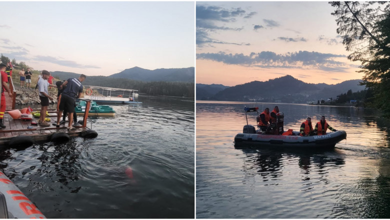 Un tanar de 19 ani din Bistrita-Nasaud s-a inecat in lacul Colibita, dupa ce a cazut de pe un ponton Imagine