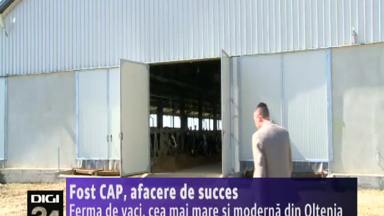 Un tanar fermier din Olt a transformat un fost CAP intr-o afacere de succes Imagine