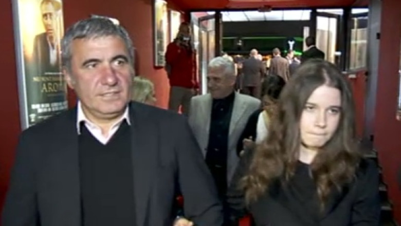 Un tata fericit. Fiica lui Hagi joaca in primul film care prezinta traditiile aromanilor Imagine