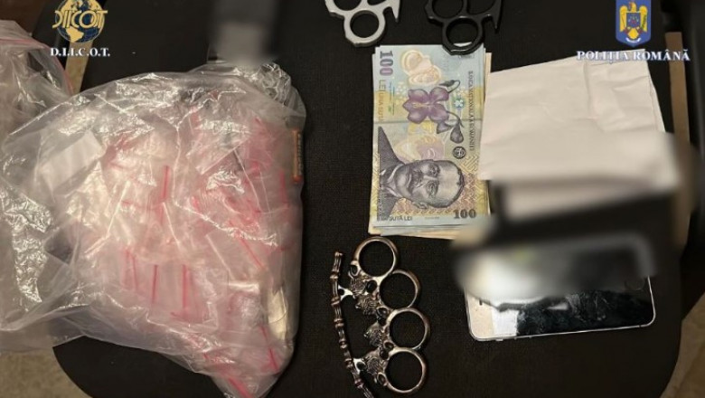 Un traficant de droguri de mare risc a fost prins la Turda. Barbatul a incercat sa scape, dar a fost arestat Imagine