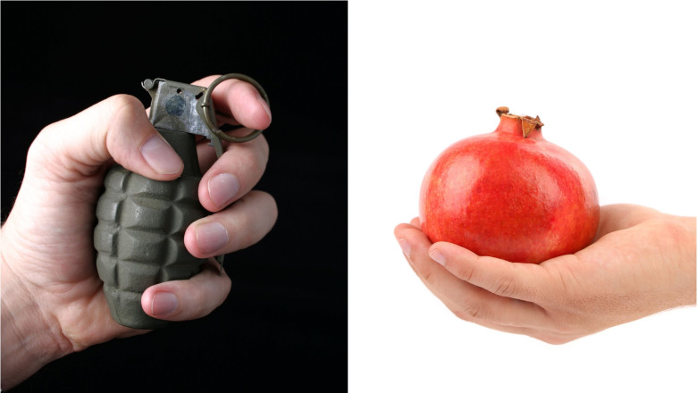 Un turist strain a provocat panica intr-un restaurant din Lisabona dupa ce a comandat o grenada in loc de suc de rodie Imagine