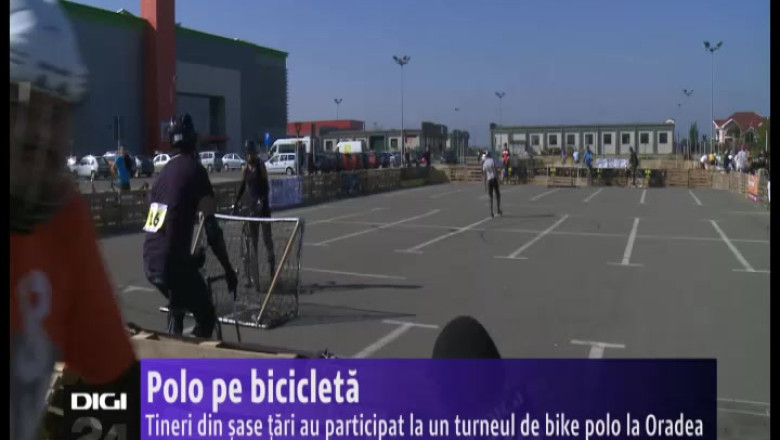 Un turneu de polo pe bicicleta s-a desfasurat la Oradea Imagine