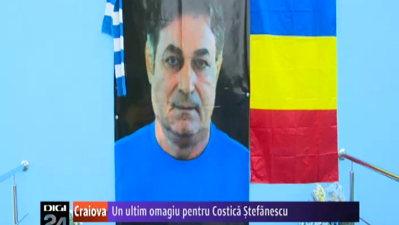 Un ultim omagiu pentru Costica Stefanescu. Trupul fostului mare fotbalist a fost depus la stadionul „Ion Oblemenco” din Craiova Imagine