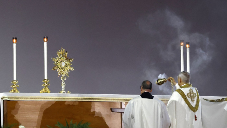 „Un Woodstock catolic”. Papa Leon a participat la primul sau mare eveniment de cand a devenit suveran pontif. Mesajul catre tineri Imagine