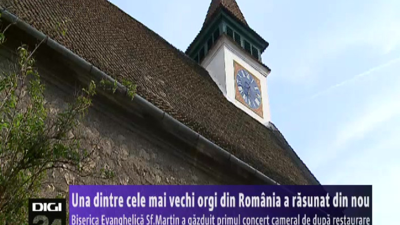 Una dintre cele mai vechi orgi din Romania a rasunat din nou Imagine