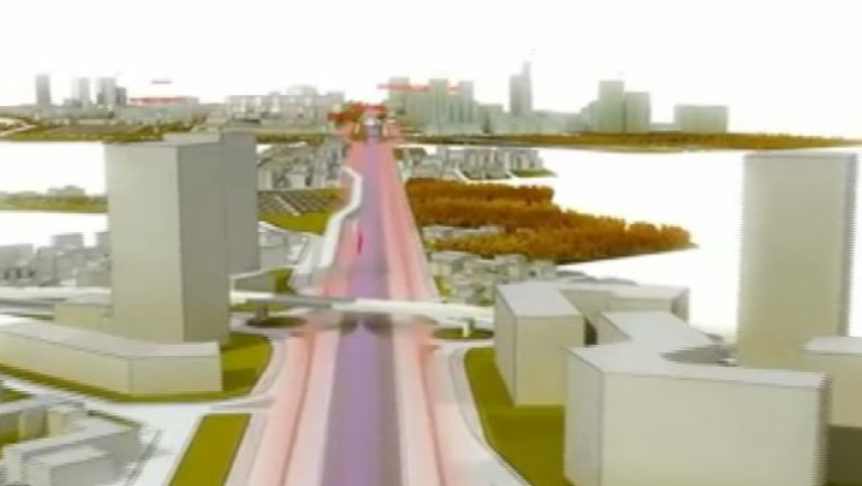 Unda verde pentru autostrada suspendata. Studiul de fezabilitate va costa peste 50 de milioane de euro Imagine