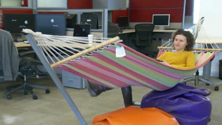 Unele companii de IT sau de publicitate investesc in spatii de relaxare pentru angajati Imagine