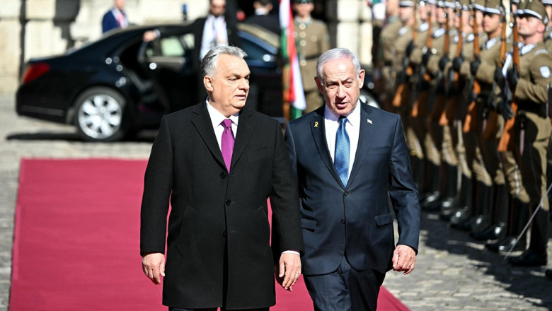 Ungaria se retrage din Curtea Penala Internationala. Anuntul vine in timpul vizitei lui Netanyahu, vizat de un mandat de arestare Imagine