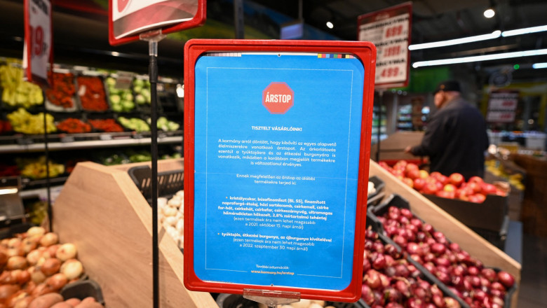 Ungaria vrea sa prelungeasca in 2023 plafonarea preturilor la alimente Imagine
