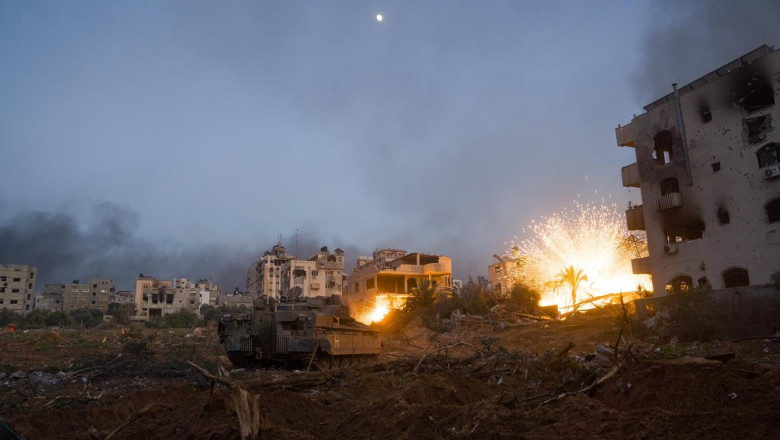 UNICEF avertizeaza ca situatia este tot mai grava in sudul Fasiei Gaza: „Nimeni nu este in siguranta. Bombele cad la fiecare 10 minute” Imagine