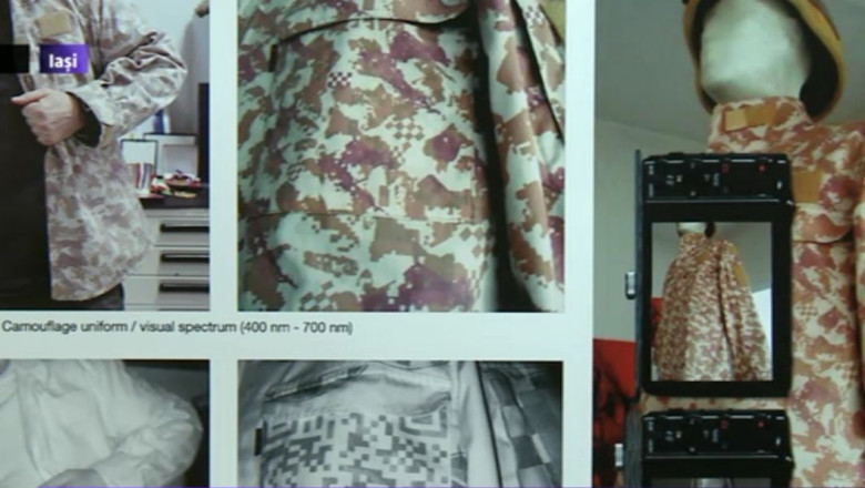 Uniforma cu mesaje secrete, aparatul care produce apa in desert, doua dintre inventiile prezentate la Iasi Imagine