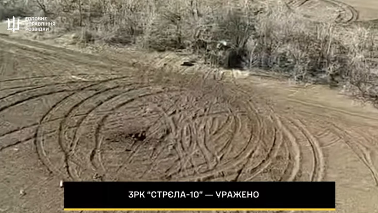 Unitatea speciala Kabul 9 a Fortelor de informatii ucrainene a distrus un lansator Grad si un sistem Strela-10 rusesti in Zaporojie Imagine