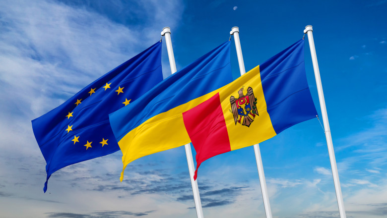 Uniunea Europeana va incepe negocierile de aderare cu Republica Moldova si Ucraina pe 25 iunie Imagine