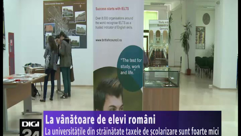 Universitatile din strainatate au pornit la vanatoare de elevi romani Imagine