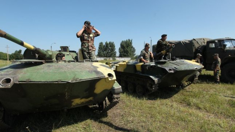 Unul dintre cei doi militari raniti la Sibiu, in urma unui exercitiu cu munitie reala, a fost operat Imagine