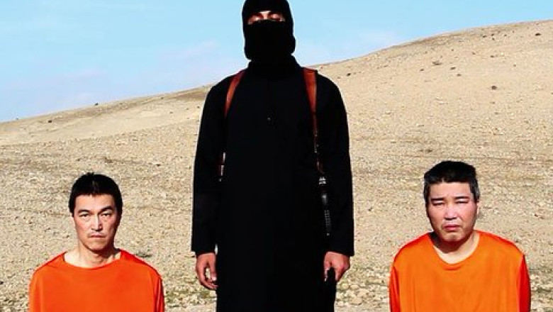 Unul dintre japonezii luati ostatici de Statul Islamic ar fi fost ucis Imagine