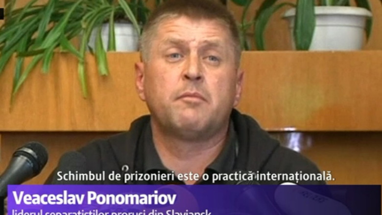 Unul dintre observatorii OSCE retinuti de separatisti la Slaviansk a fost eliberat Imagine