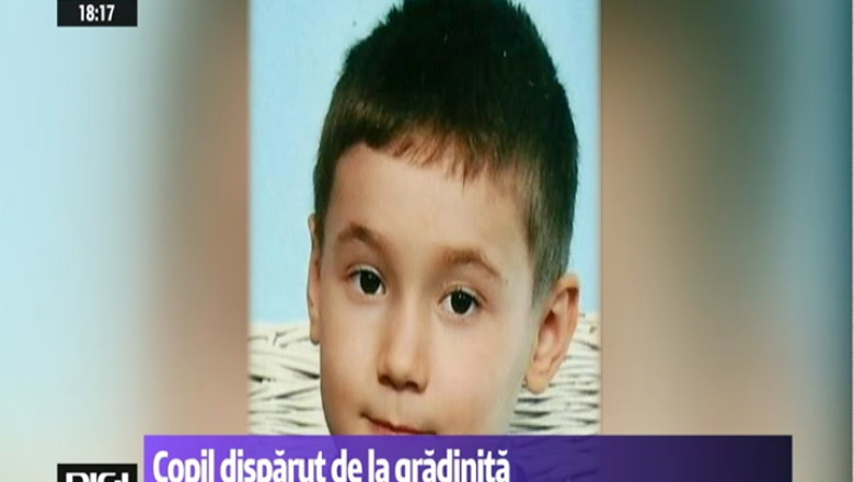 UPDATE: Copilul a fost gasit si este in afara oricarui pericol. Alerta in Capitala! Un copil a disparut de la gradinita  Imagine