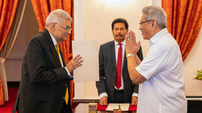 UPDATE Parlamentul din Sri Lanka l-a ales pe noul presedinte al tarii - fostul premier, Ranil Wickremesinghe Imagine