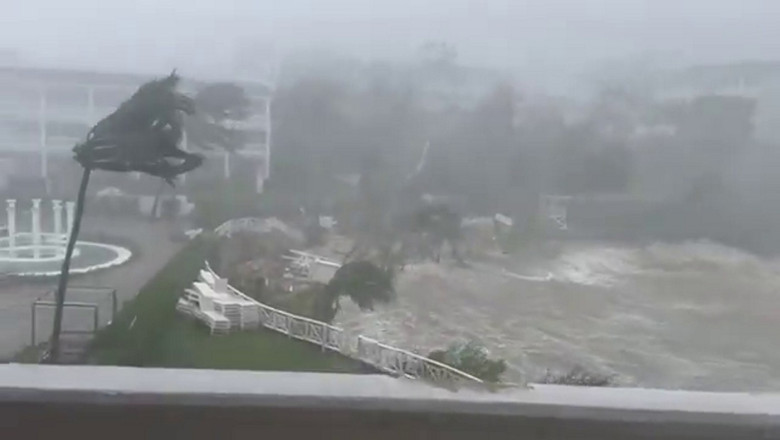 Uraganul Melissa a ajuns in Bahamas. Aproximativ 1.500 de persoane au fost evacuate Imagine