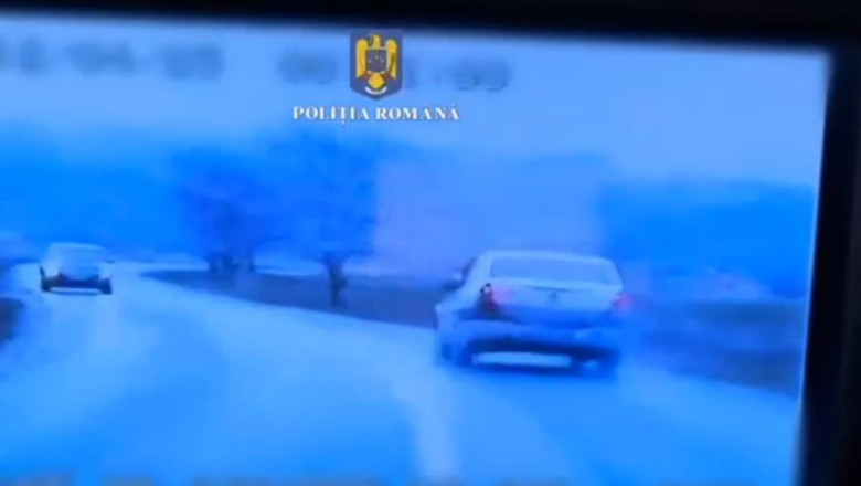 Urmarire in trafic in Brasov: O tanara fara permis a furat o masina, a alimentat fara a plati si a fugit de Politie Imagine