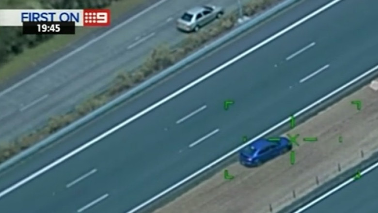 Urmarire spectaculoasa pe o autostrada din Australia Imagine