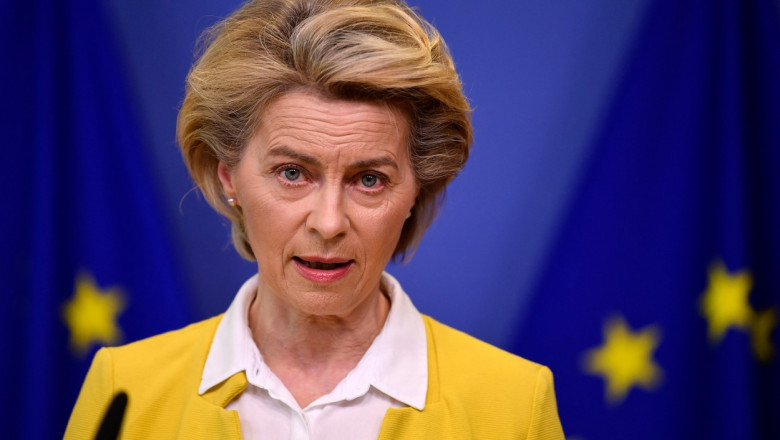 Ursula von der Leyen a anulat o intalnire la Belgrad cu premierul sarb, dupa ce acesta a avut o intrevedere cu un ministru rus Imagine