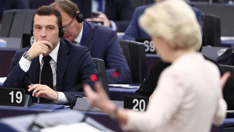 Ursula von der Leyen, amenintata cu motiunea de cenzura de extrema dreapta din PE Imagine