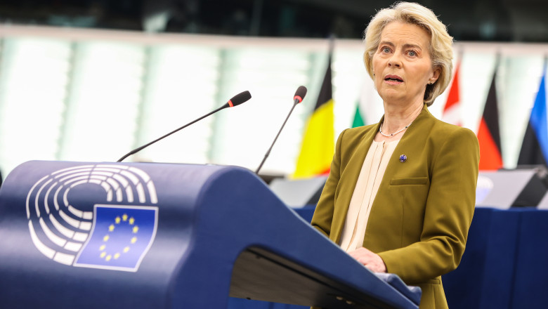 Ursula von der Leyen, discurs privind starea UE: „Luptam pentru o Europa libera si independenta”. Noutatile anuntate de sefa CE Imagine