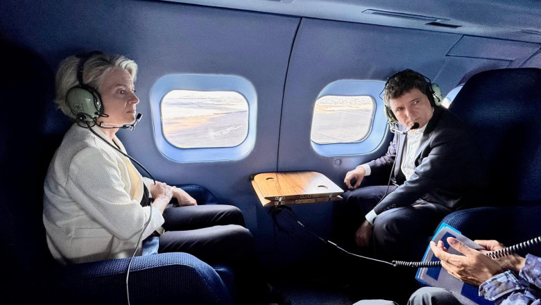 Ursula von der Leyen, in Romania. Nicusor Dan: Ne dorim ca hubul european de securitate sa fie localizat la Constanta Imagine