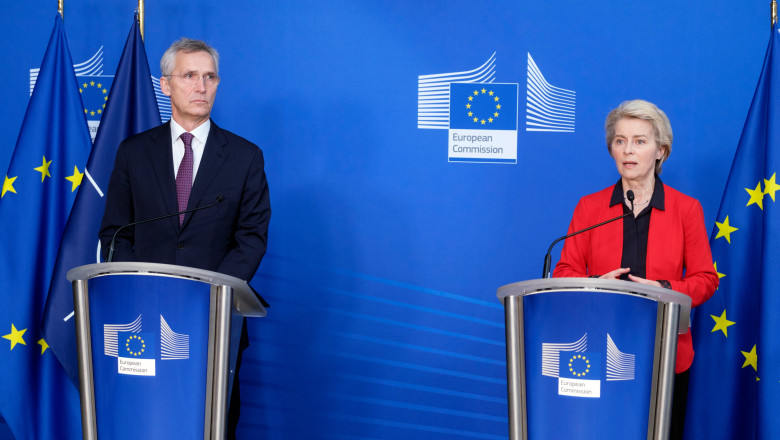 Ursula von der Leyen va intra in cursa pentru sefia NATO (surse diplomatice) Imagine