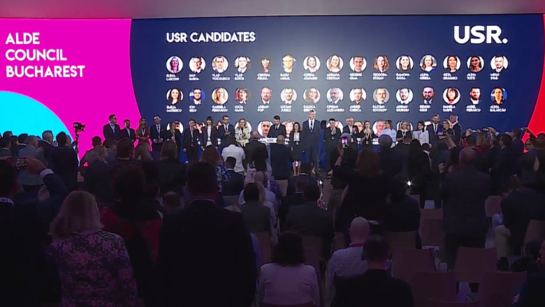 USR si-a lansat oficial candidatii la europarlamentare, la primul Consiliu ALDE Europe care a avut loc la Bucuresti Imagine