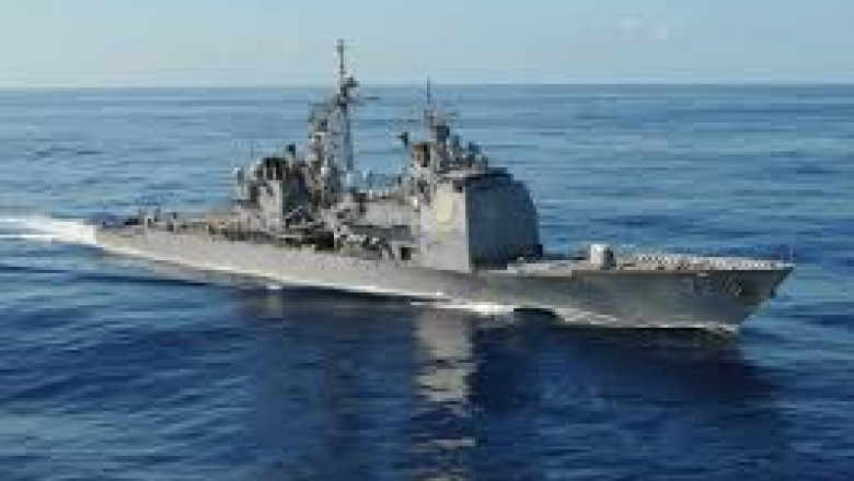 USS Vella Gulf intra astazi in Marea Neagra Imagine