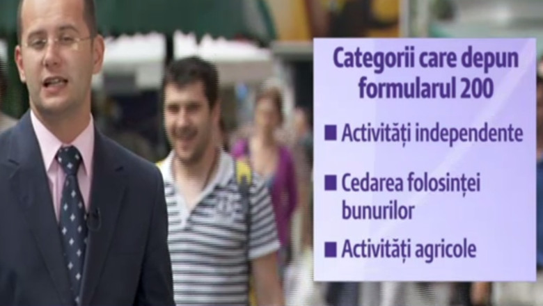 UTILITARA. Cine depune declaratia 200 Imagine