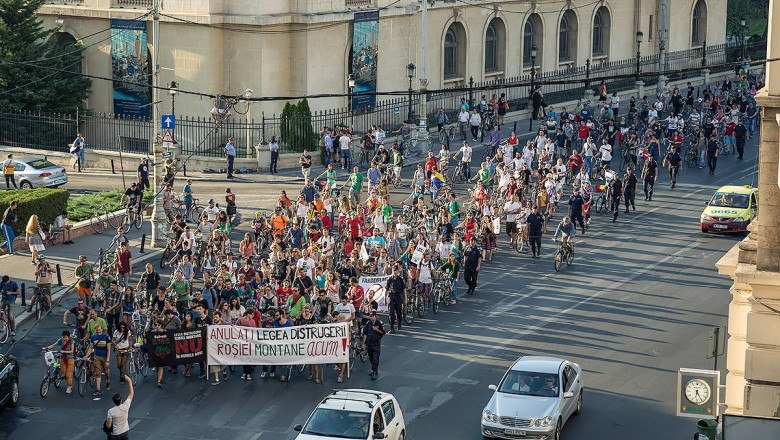 V. Ponta, despre manifestatiile privind Rosia Montana: In mod sigur, exista interese economice din afara Romaniei Imagine