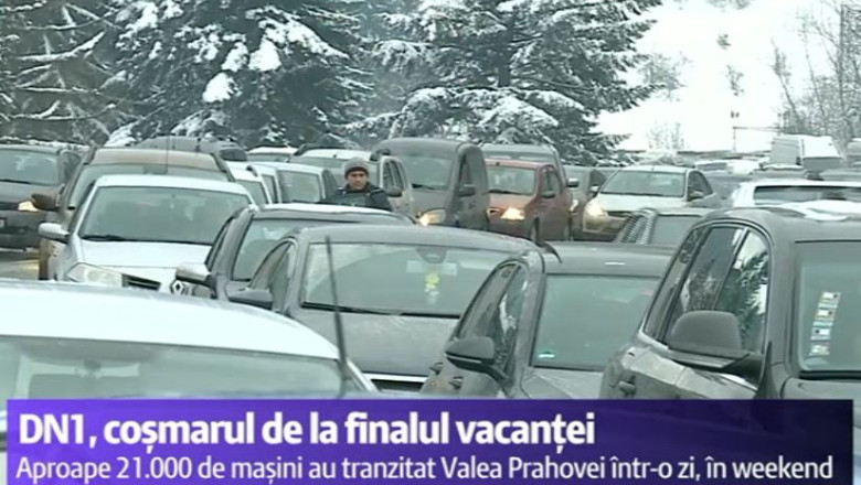 Vacanta pe DN1. Autoritatile nu vad cat de utile sunt drumurile spre munte Imagine