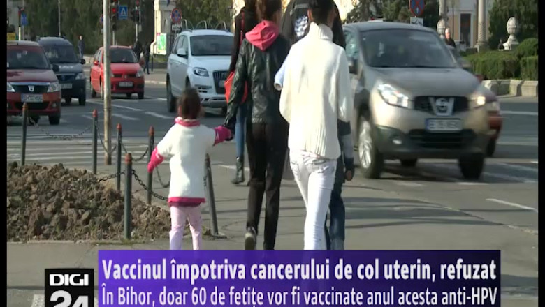 Vaccinul impotriva cancerului de col uterin, refuzat. In Bihor, doar 60 de fetite vor fi imunizate anul acesta Imagine