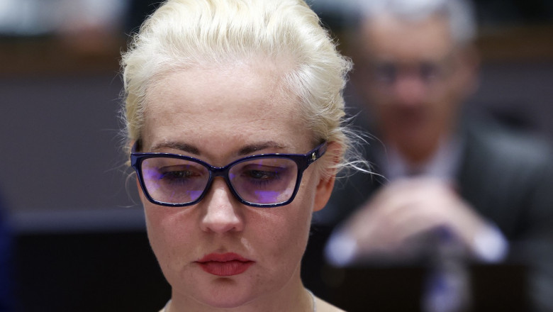 Vaduva lui Aleksei Navalnii, Iulia Navalnaia, cere continuarea luptei pentru o Rusie „libera si pasnica” Imagine