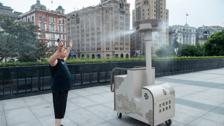 Val de canicula in China. Shanghai a doborat recordul pentru cea mai ridicata temperatura, stabilit in urma cu 149 de ani Imagine