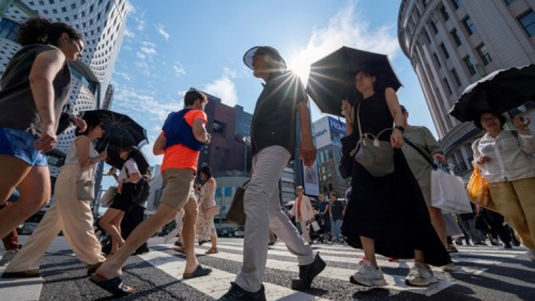 Val rar de caldura in plin sezon ploios in Japonia: 6 oameni au murit la Tokyo in ultimele zile Imagine