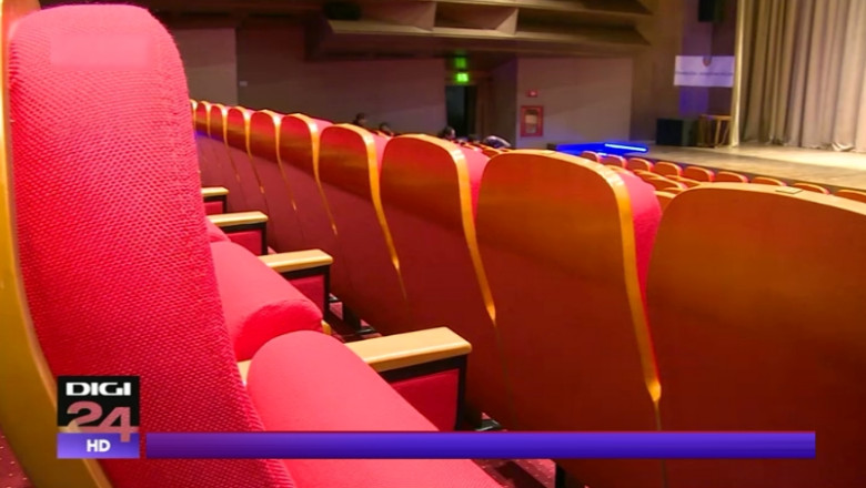 Valcea: O sala de festivitati nou-renovata cu 600.000 de euro dispune de un cinematograf cu proiectie 3D Imagine