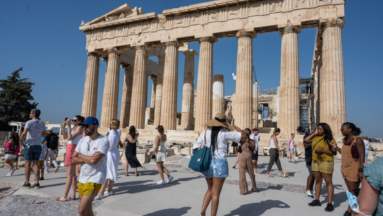 Valul de caldura cuprinde si Grecia incepand de la jumatatea acestei saptamani. Temperaturi de peste 40 de grade Celsius Imagine