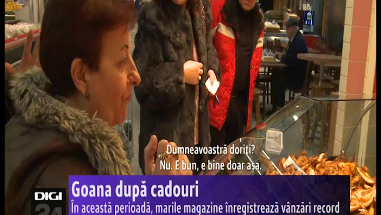 Vanzari record pentru marile magazine inainte de Craciun Imagine