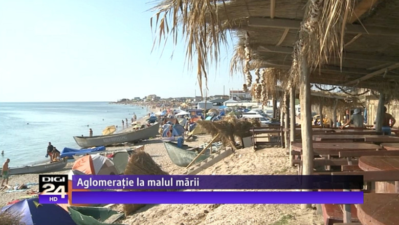 Vara, cald si soare: Litoralul primeste si in acest weekend 150.000 de turisti. Cat costa cazarea la Eforie Imagine