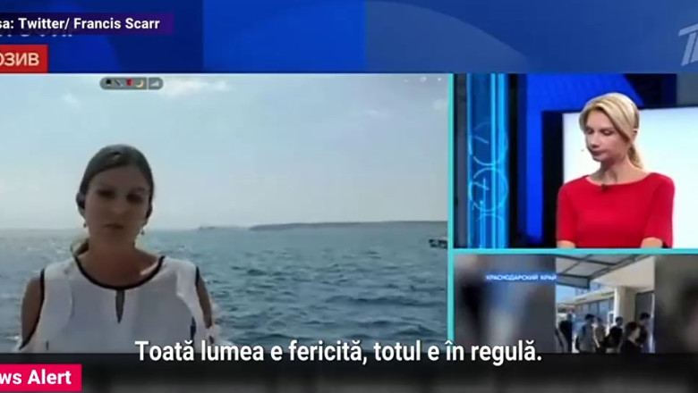 „Vara, mare, soare! Toata lumea e fericita”. Rusii sunt incurajati sa mearga in vacanta in Crimeea, in plin razboi Imagine